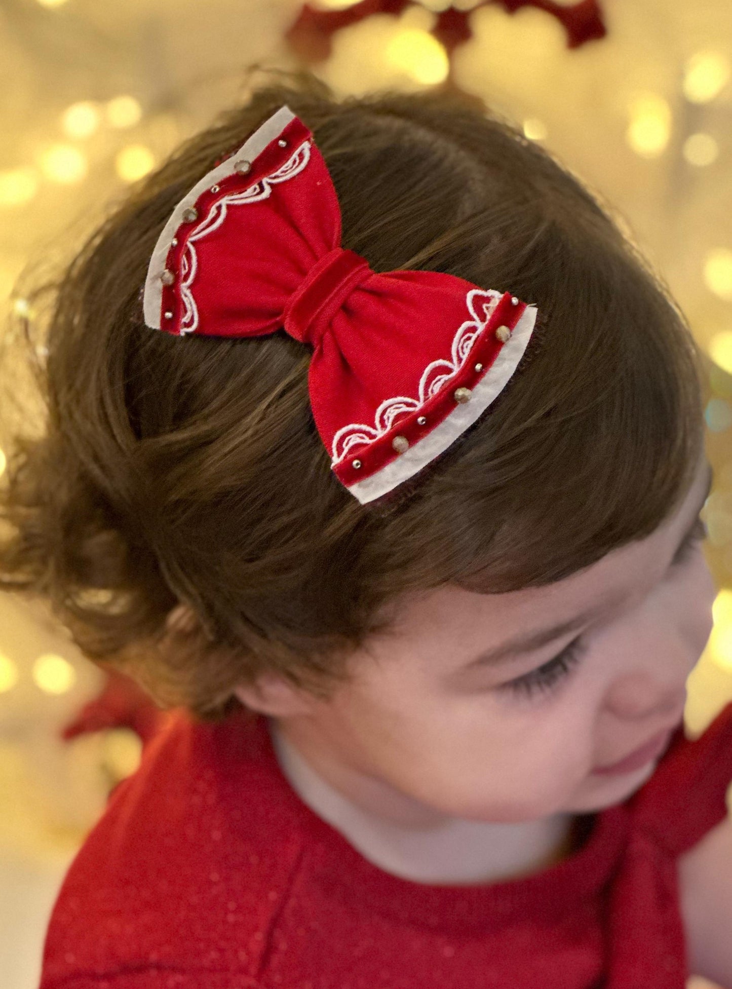Holiday Red Bow