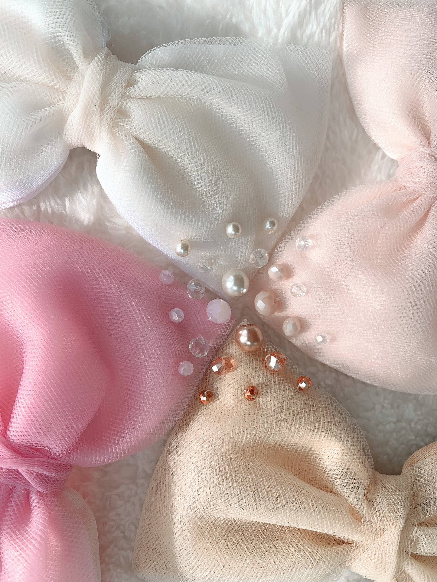The Marilyn Pale Pink Bow